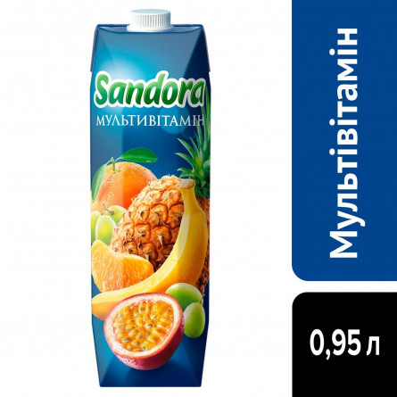 Нектар Sandora мультивітамінний 0,95л slide 4