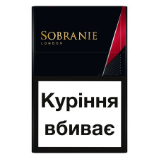 Сигарети Sobranie КS SS Blacks mini slide 3