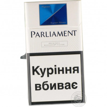 Цигарки Parliament Aqua Super Slims slide 1