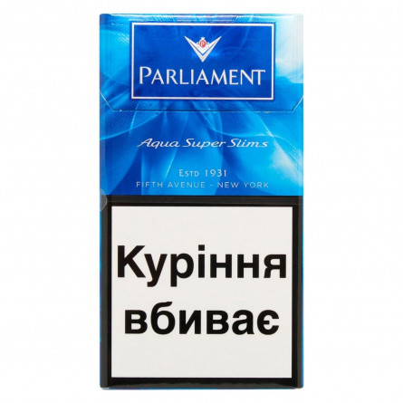 Цигарки Parliament Aqua Super Slims slide 2