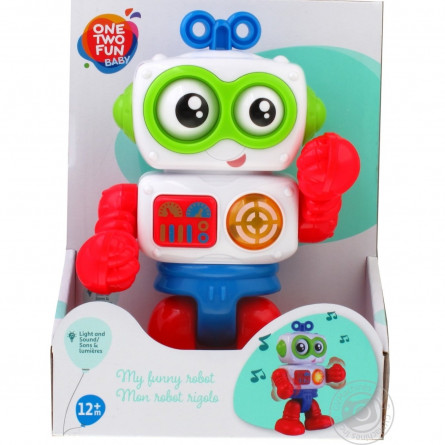 Іграшка One Two Fun Робот з світлом та звуком slide 1