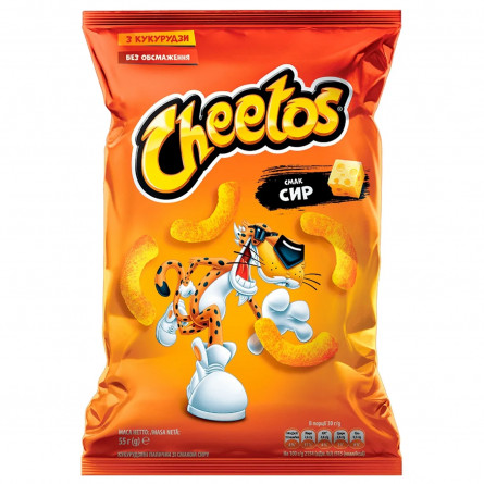 Палочки кукурузные Cheetos со вкусом сыра 55г slide 1