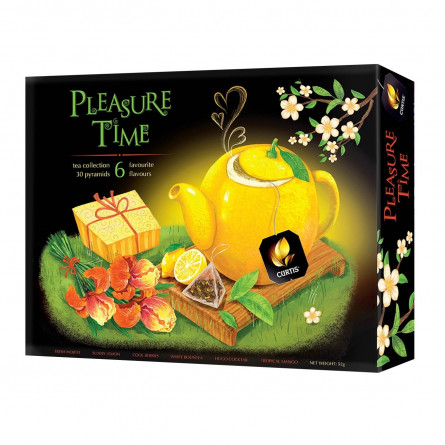 Чайне асорті Curtis Pleasure time в пакетиках 52г slide 1