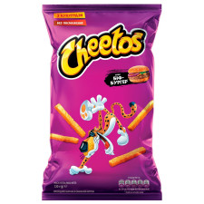 Палички кукурудзяні Cheetos зі смаком біф-бургера 120г mini slide 1