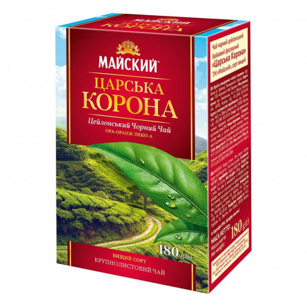 Чай чорний Майский Царська корона 180г slide 3