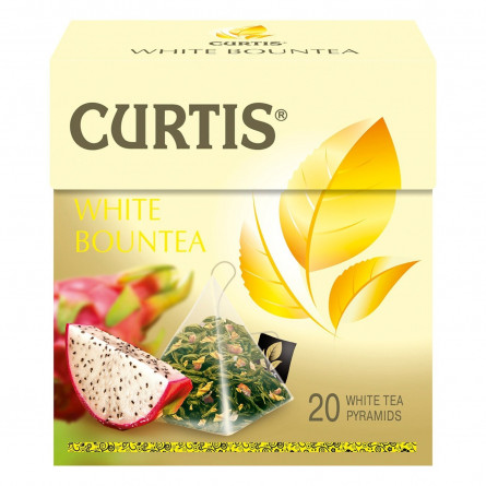 Чай белый Curtis White Bountea c питахайей 20шт 1,7г slide 4