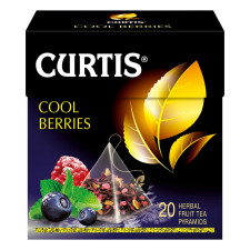 Чай черный Curtis Cool Berries в пирамидках 20шт*1,7г mini slide 6