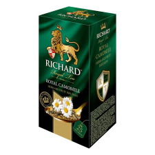 Чай фруктово-трав'яний Richard Royal Camomile в пакетиках 25шт*1.5г mini slide 1