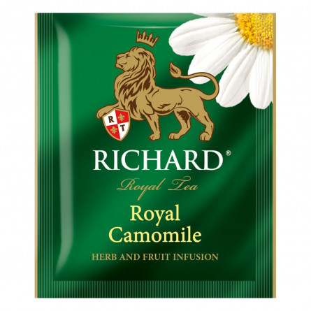 Чай фруктово-трав'яний Richard Royal Camomile в пакетиках 25шт*1.5г slide 2