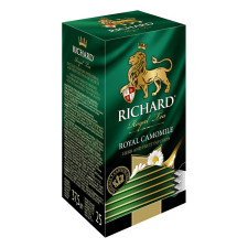 Чай фруктово-трав'яний Richard Royal Camomile в пакетиках 25шт*1.5г mini slide 3