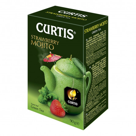 Чай зелений Curtis Полуничний Мохіто 90г slide 1