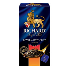 Чай чорний Richard Royal Aristocrat байховий в пакетиках 25шт*2г mini slide 1