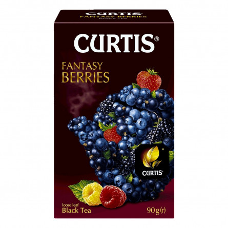 Чай чорний Curtis Fantasy Berries 90г slide 1