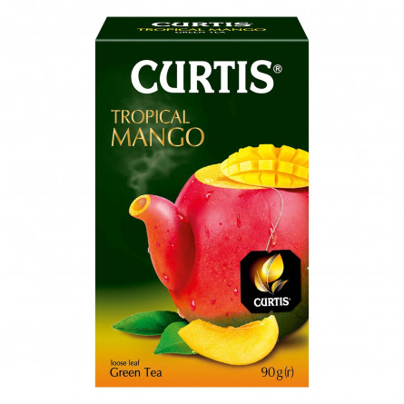 Чай зеленый Curtis Tropical Mango байховый 90г slide 6
