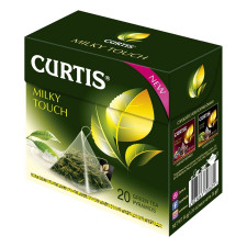 Чай зелений Curtis Milky Touch 20шт 34г mini slide 1