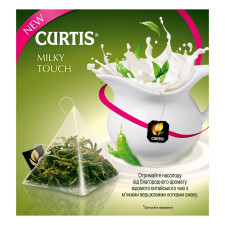 Чай зелений Curtis Milky Touch 20шт 34г mini slide 4