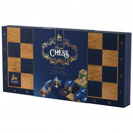 Набір чаю Richard Royal Chess 32шт 57,6г slide 1
