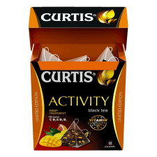 Чай черный Curtis Activity Имбир и грейпфрут в пирамидках 18шт 32,4г mini slide 4