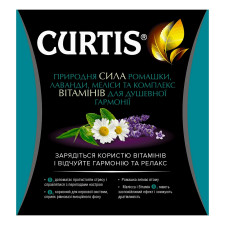 Чай зеленый Curtis Harmony Лаванда ромашка и мелисса в пирамидках 18шт 32,4г mini slide 4
