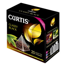 Чай Curtis Classy Black чорний 20шт х 1,8г mini slide 1