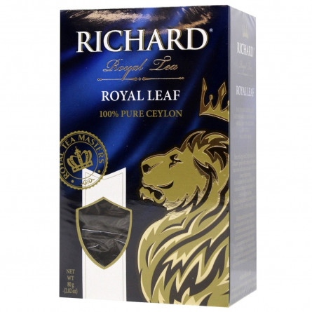Чай чорний Richard Royal Leaf листовий 80г slide 1