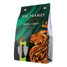 Чай зелений Richard Royal Green крупнолистовий 200г mini slide 1