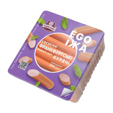 Сосиски Бащинський Ego Їжа Франкфуртські курячі 300г mini slide 2