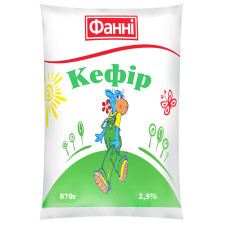 Кефір Фанні 2,5% 870г mini slide 2