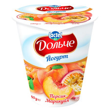 Йогурт Дольче персик-маракуйя 3,2% 280г mini slide 1