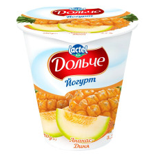 Йогурт Дольче ананас-дыня 3,2% 280г mini slide 1