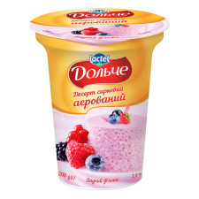 Десерт Дольче Ягідний ф'южн сирковий аерований 3,4% 200г mini slide 1