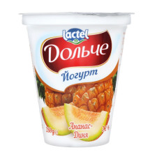 Йогурт Дольче ананас-диня 3,2% 280г mini slide 2