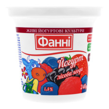Йогурт Фанні Лісова ягода 1,5% 240г mini slide 4