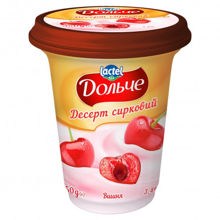 Десерт сирковий Дольче Вишня 3,4% 350г slide 1
