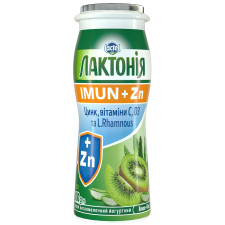 Напиток кисломолочный йогуртный Лактония Imun+Zn + Алое-киви 1,5% 100г mini slide 2