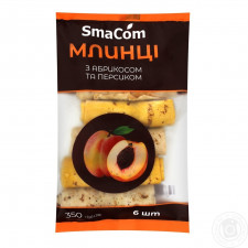 Млинці SmaСom з абрикосом та персиком 350г mini slide 1