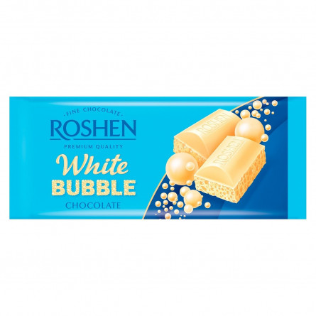 Шоколад Roshen білий пористий 80г slide 3