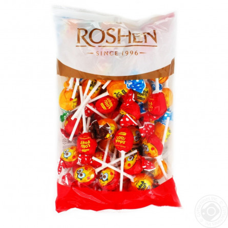 Цукерки Roshen LolliPops з коктейльними смаками (~1кг) slide 1