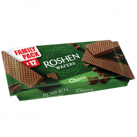 Вафлі Roshen Wafers шоколад 216г slide 2