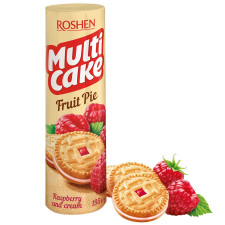 Печиво Roshen Multi Cake малина-крем 195г mini slide 2