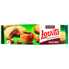 Печиво Roshen Lovita Soft Cream з горіховою начинкою 170г mini slide 3