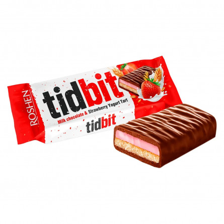 Батончик TidBit Полунично-йогуртовий тарт 50г slide 1