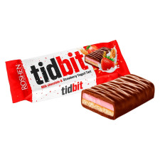 Батончик TidBit Полунично-йогуртовий тарт 50г mini slide 1
