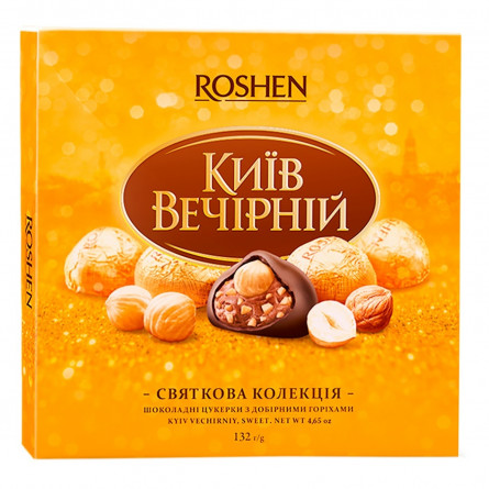 Цукерки Roshen Київ Вечірній 132г slide 1