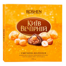 Цукерки Roshen Київ Вечірній 132г mini slide 1