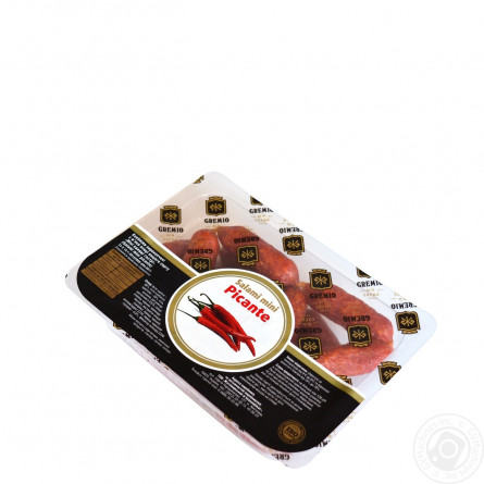 Ковбаски Gremio de la carne Міні салямі гострі сирокопчені в/г 250г slide 2