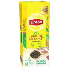 Чай чорний Lipton English Breakfast 25шт*2г mini slide 5