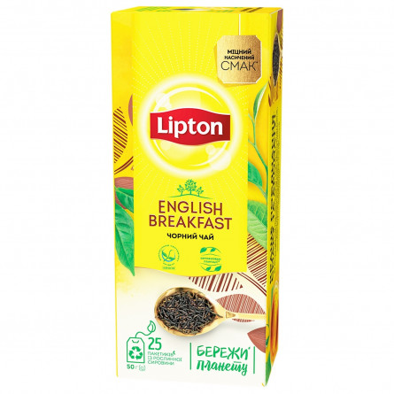 Чай черный Lipton English Breakfast 25шт*2г slide 6