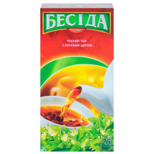 Чай Бесіда чорний з липовим цвітом 26шт х 1,3г mini slide 3