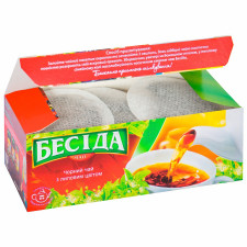 Чай Бесіда чорний з липовим цвітом 26шт х 1,3г mini slide 7